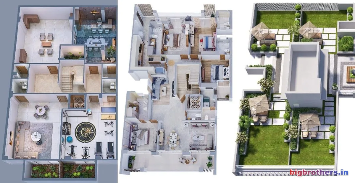 Trident Hills — 4 BHK Floor Plan thumbnail